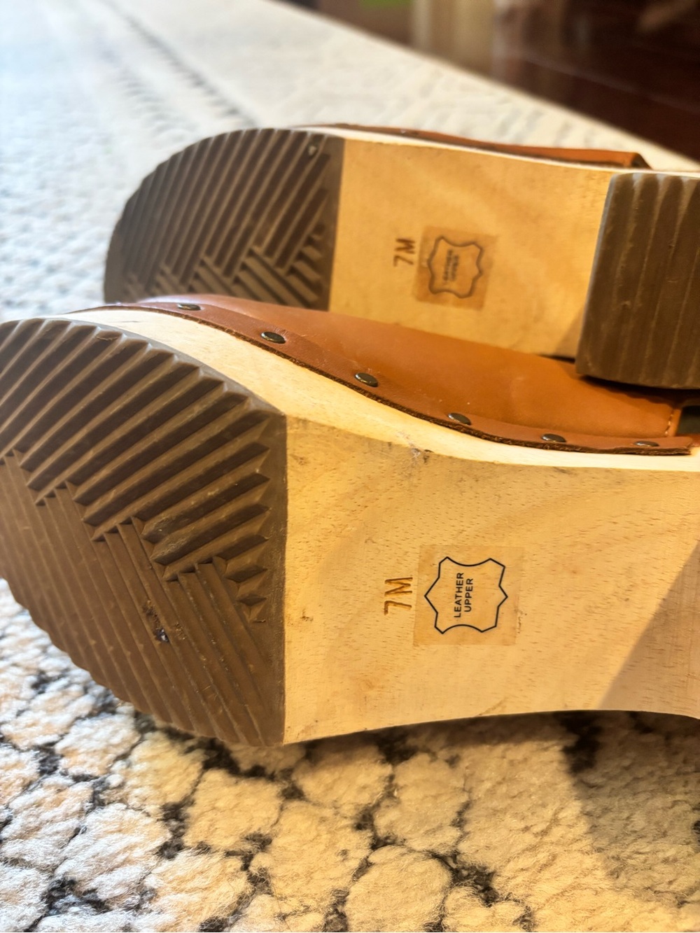 Loft leather clogs 7 - Picture 6 of 8